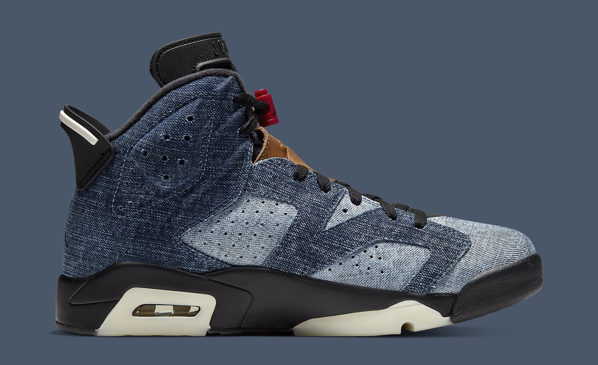 air jordan 6 washed denim resell