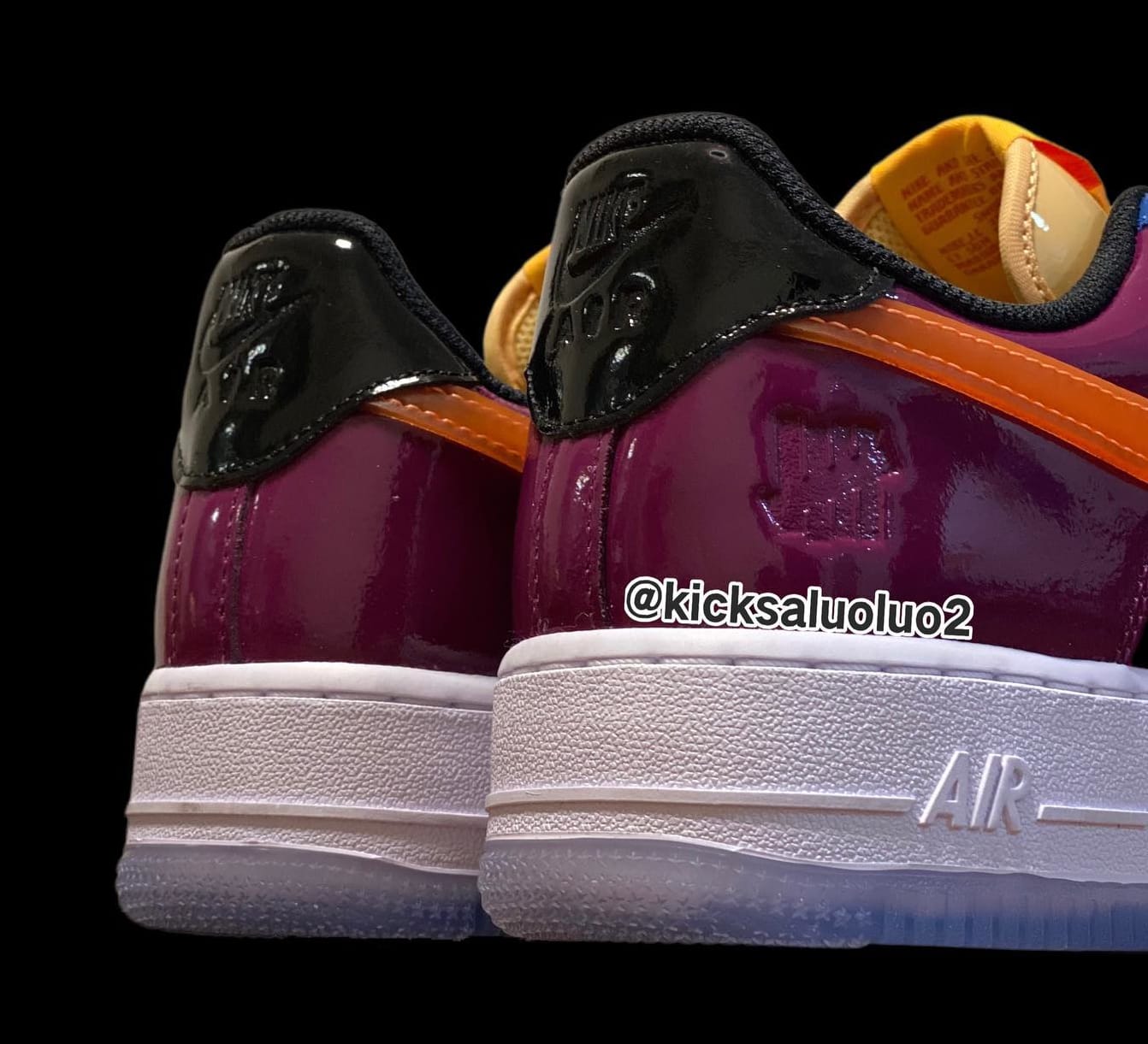 Undefeated x Nike Air Force 1 Low Multicolor
