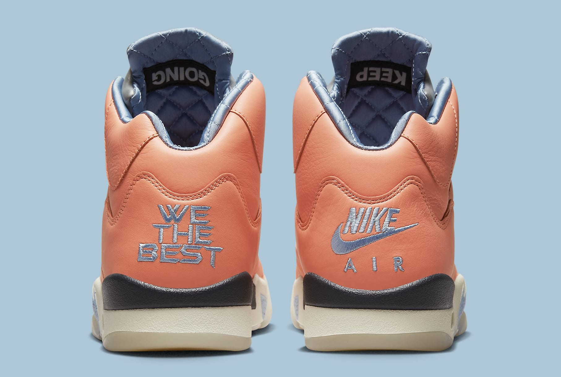DJ Khaled x Air Jordan 5 Crimson Bliss DV4982-641 Heel