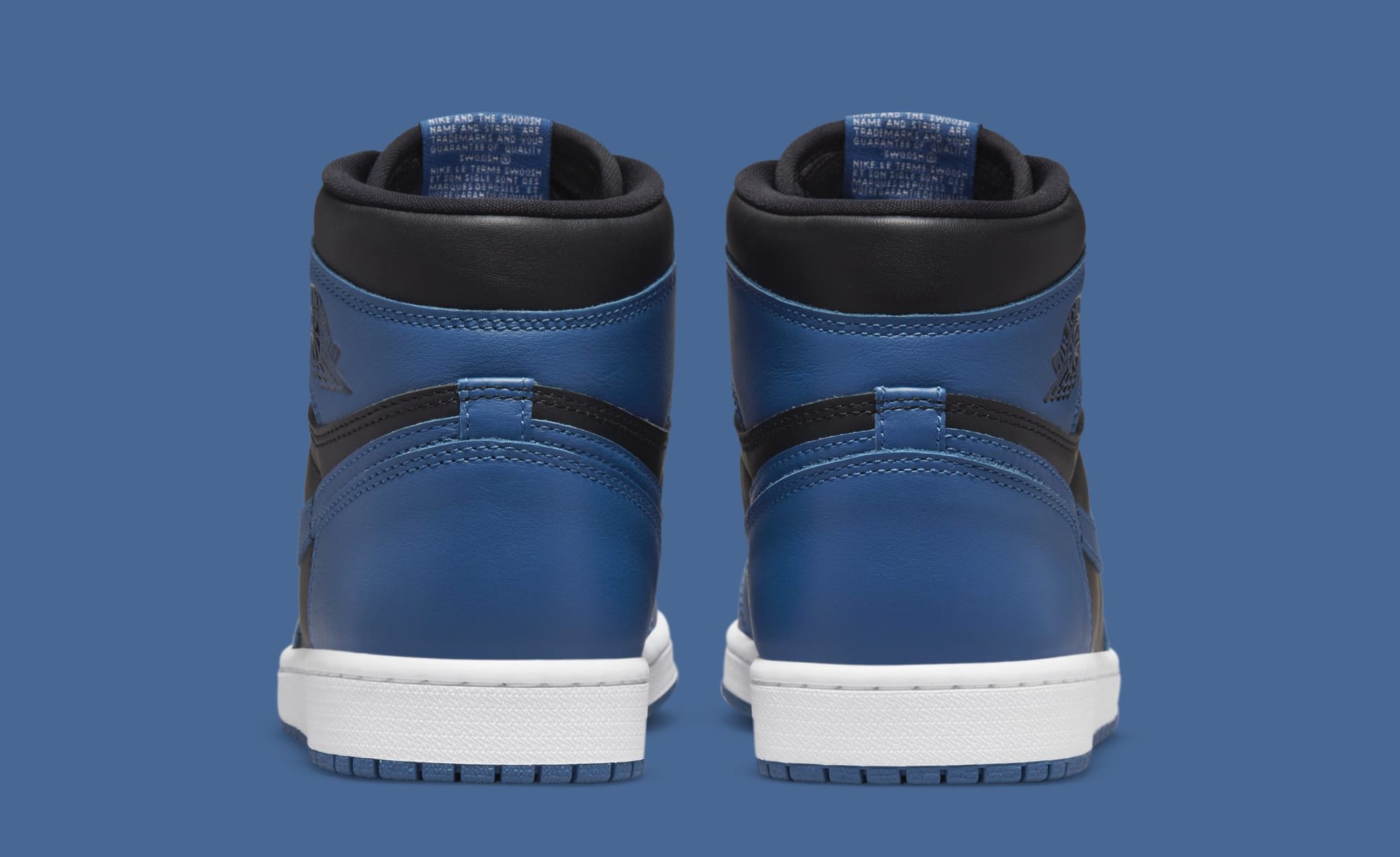 Air Jordan 1 High OG 'Dark Marina Blue' (Heel)