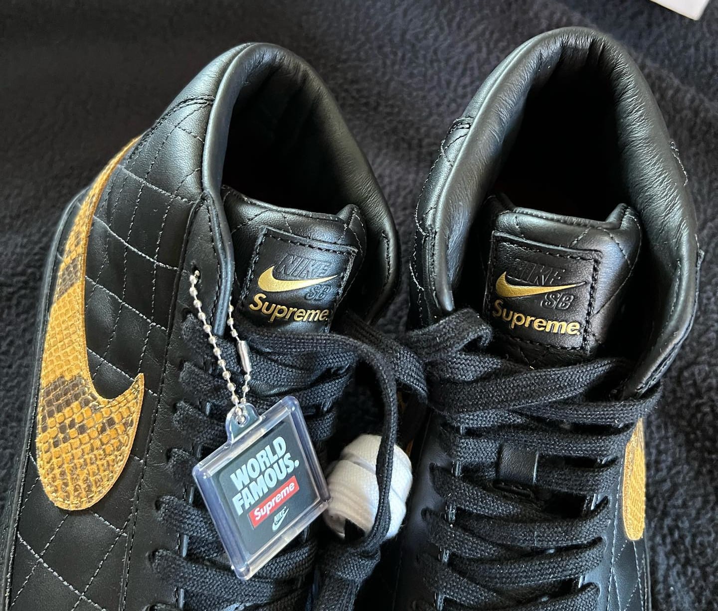 Supreme Blazer 2022 Black Tag 1
