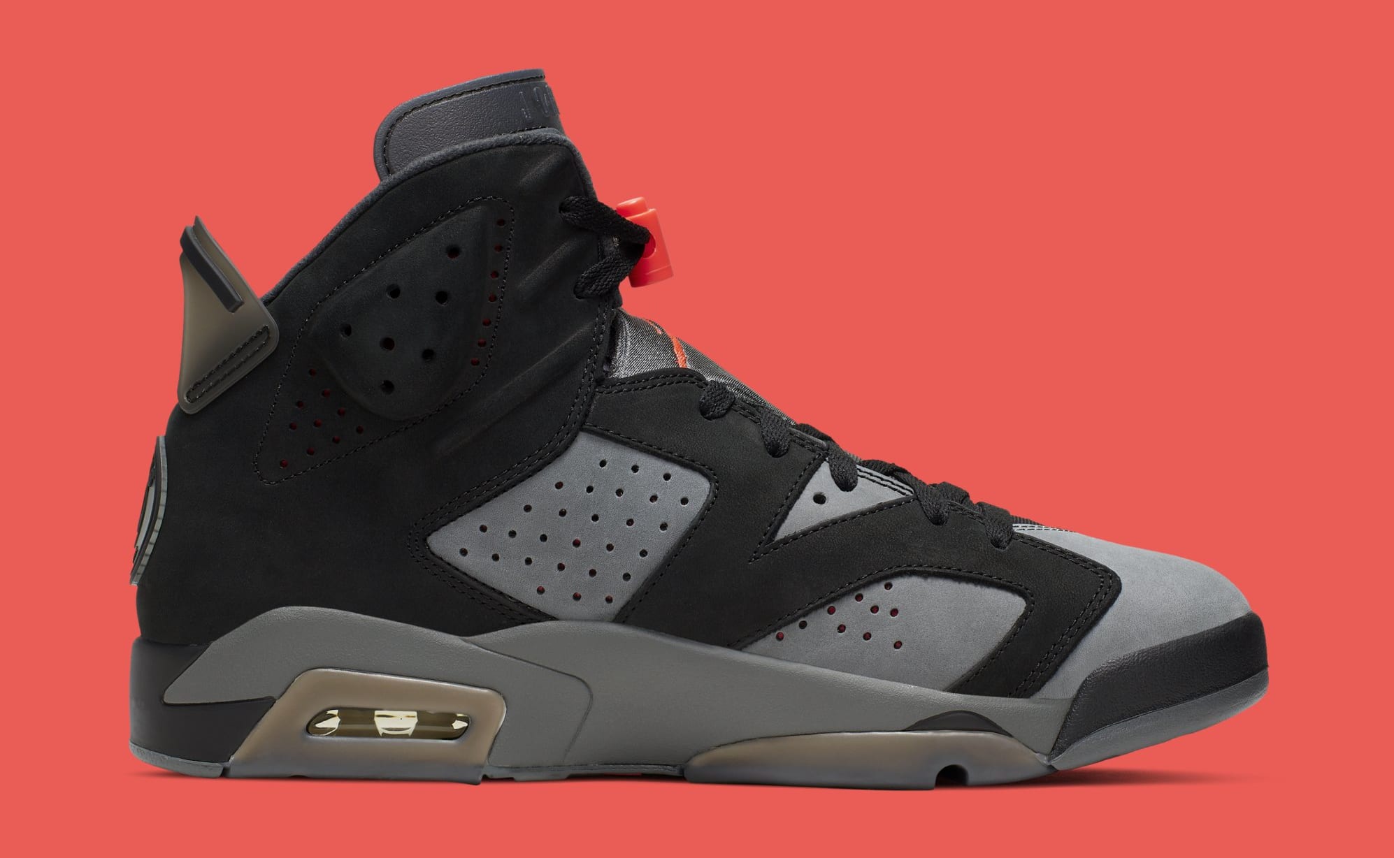 Air Jordan 6 Retro Psg Iron Grey Infrared 23 Black Ci4072 001