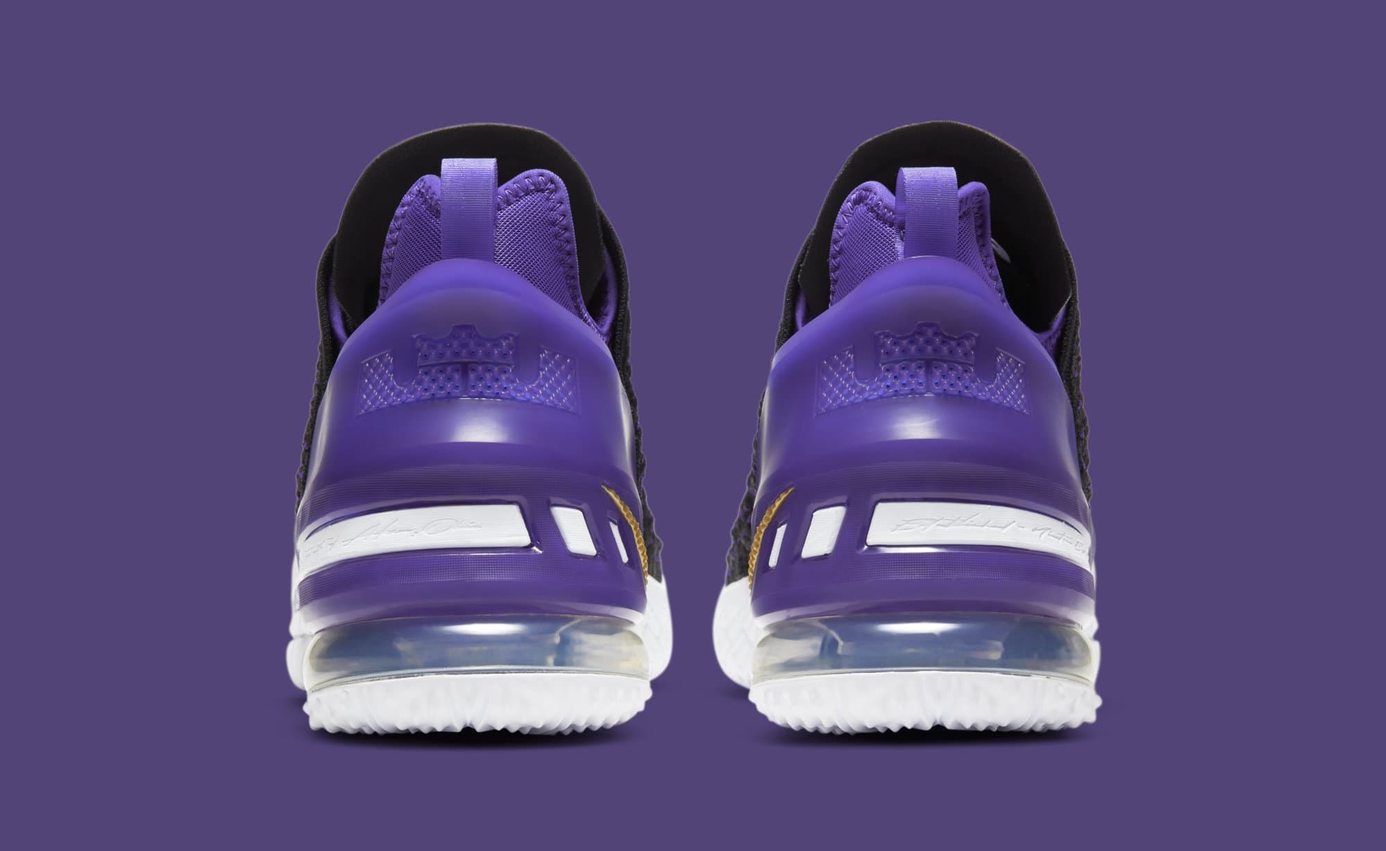 nike lebron 18 purple