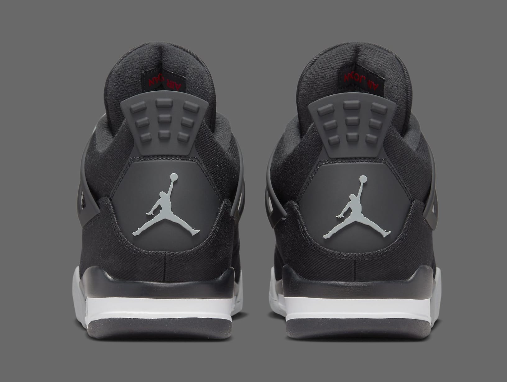 Air Jordan 4 'Black Canvas' DH7138 006 Heel