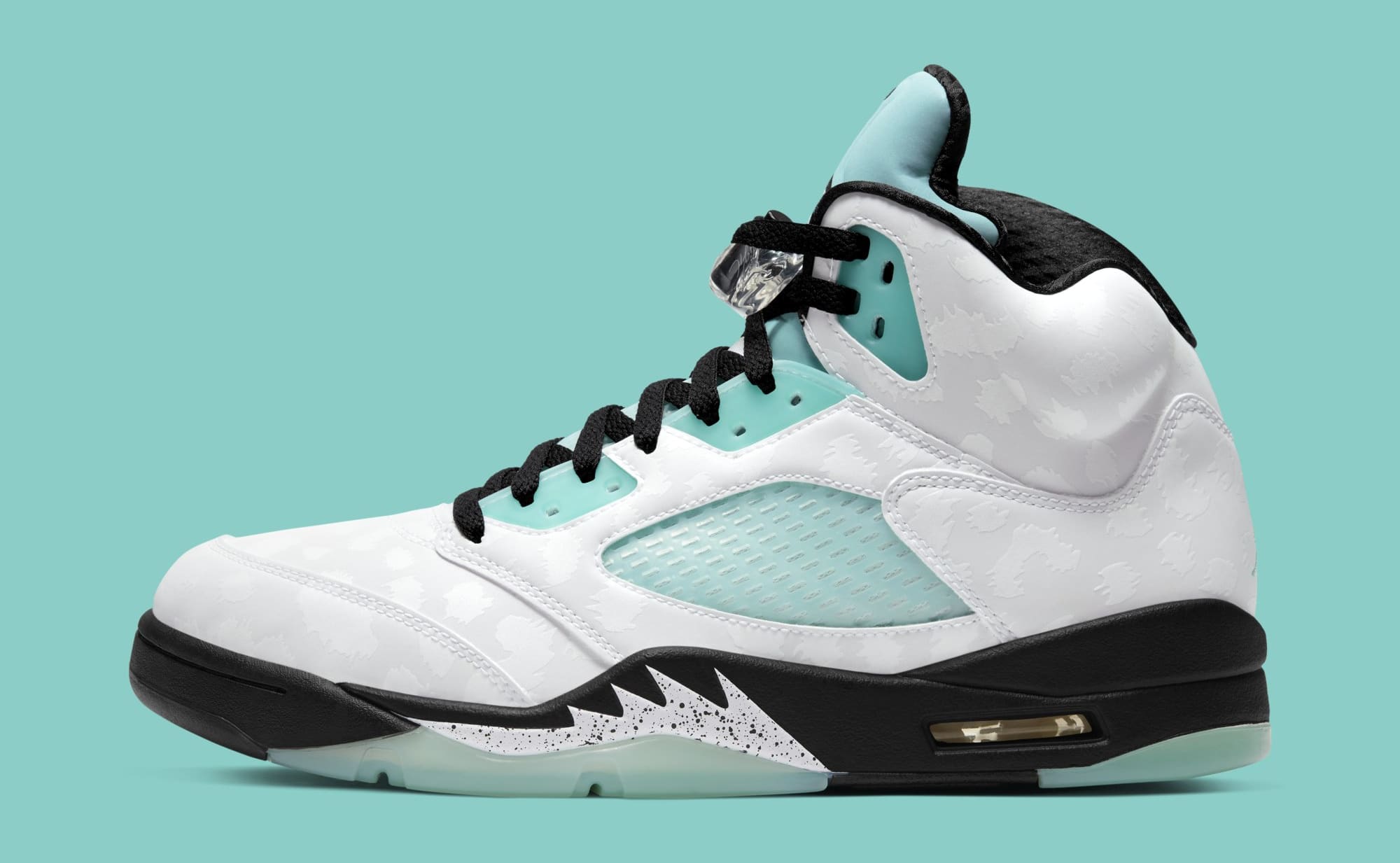 air jordan v island green