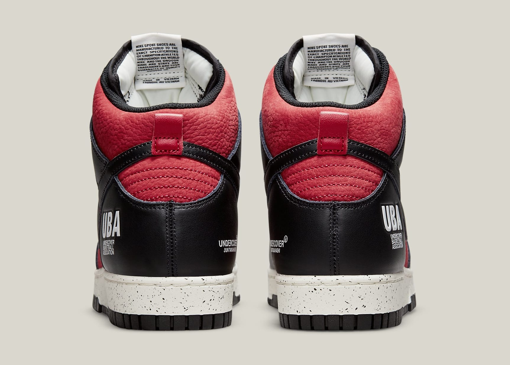 dunk high 85 x undercover