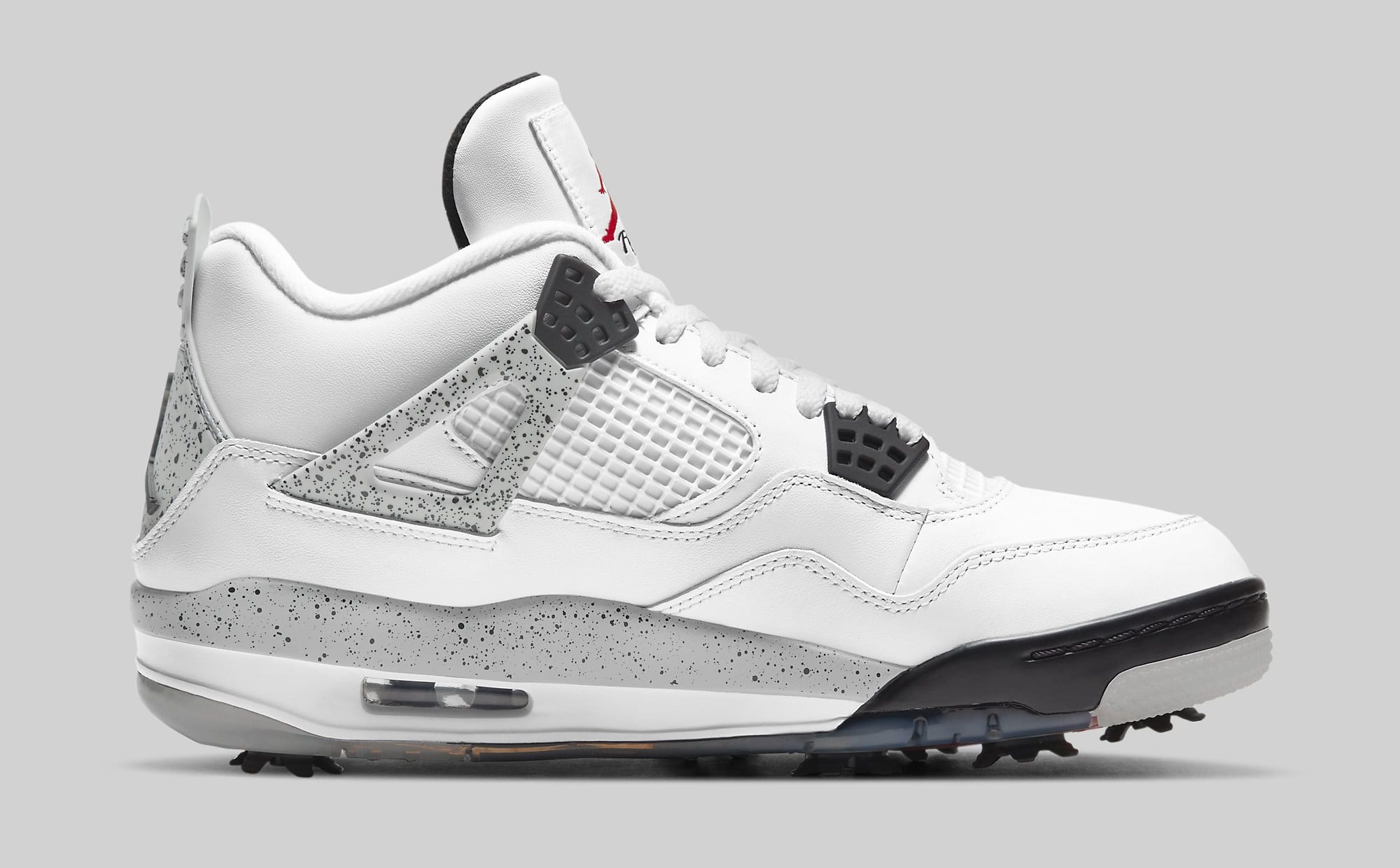 Air Jordan 4 Golf 'White Cement' CU9981-100 Medial