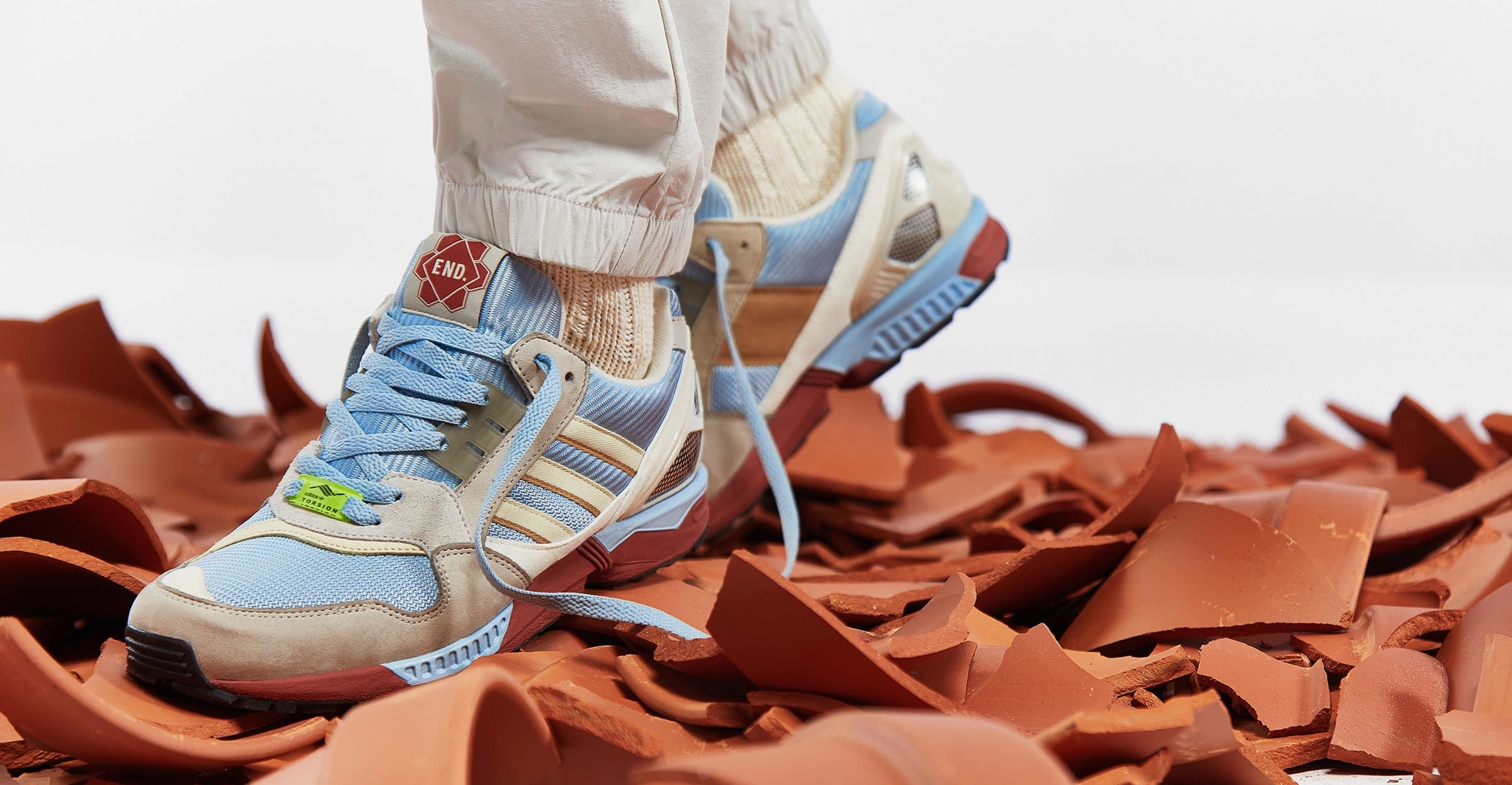 End Clothing X Adidas Zx 9000 Kiln Collab Release Date Fw5022 Sole Collector