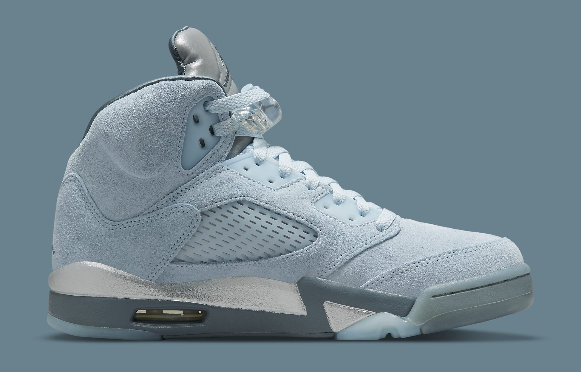 blue 5s jordans october 2021