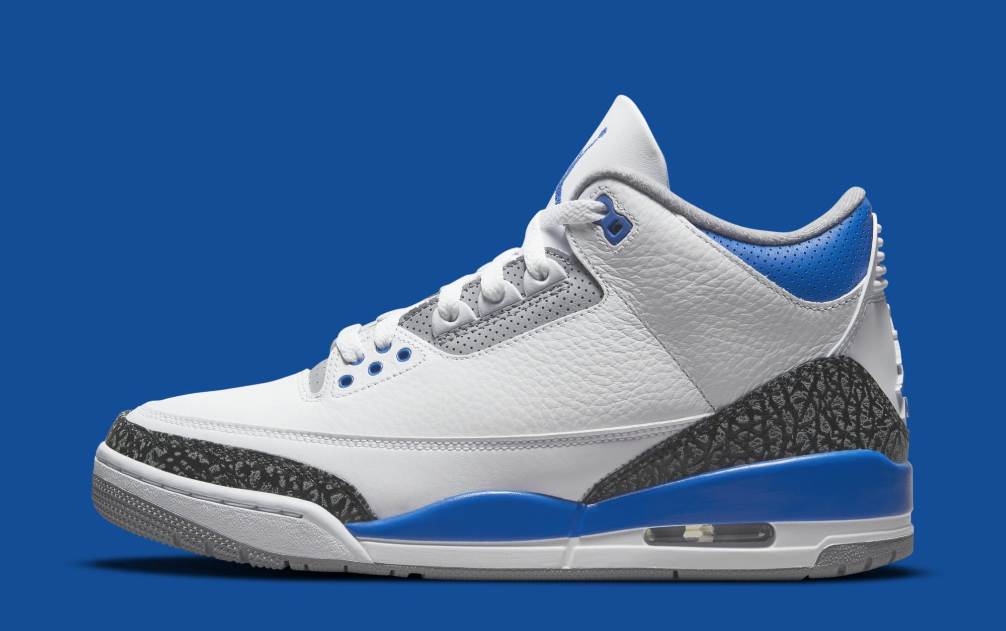 jordan 3s blue and white