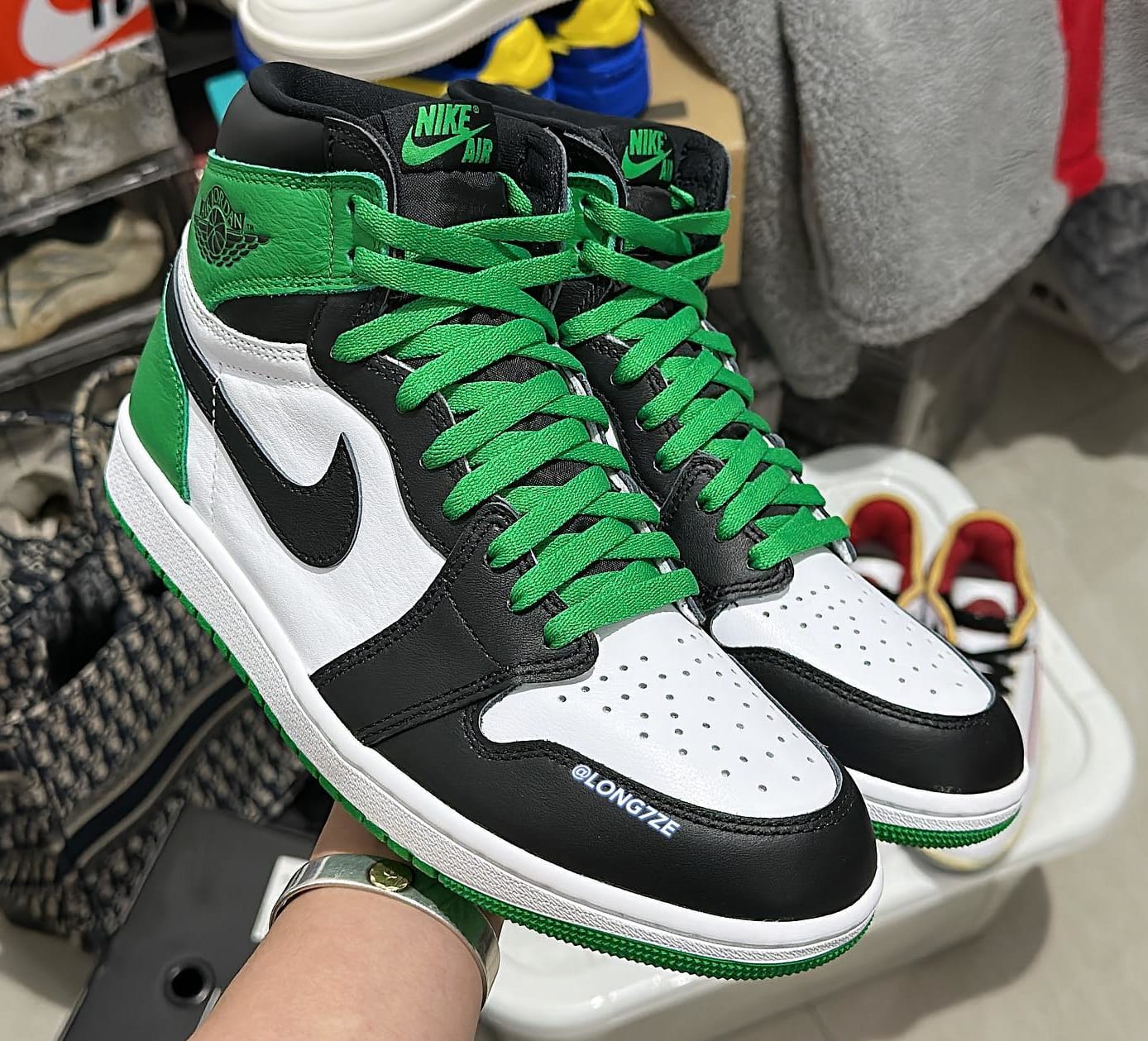 jordan 1 retro high og lucky green