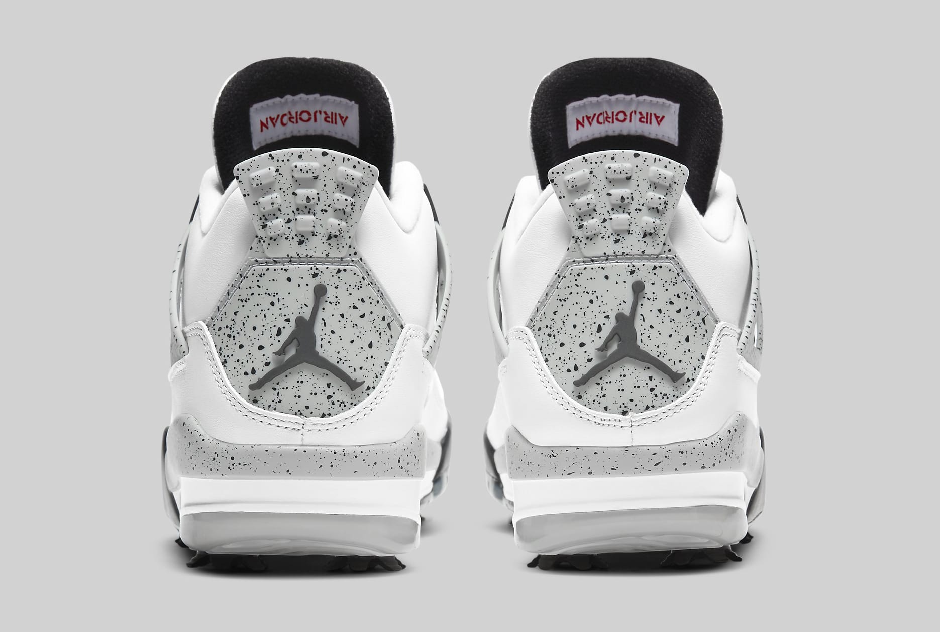 Air Jordan 4 Golf 'White Cement' CU9981-100 Heel