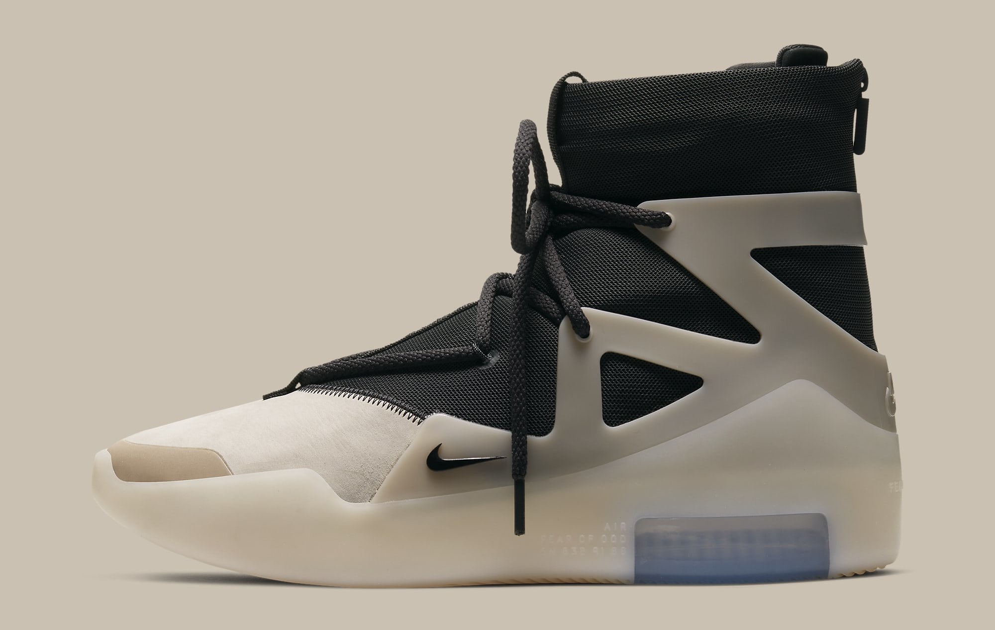 Brochure Uil Snel Nike Air Fear of God 1 'Multi-Color/Off Noir-String-Oatmeal' Release Date  AR4237-902 | Sole Collector