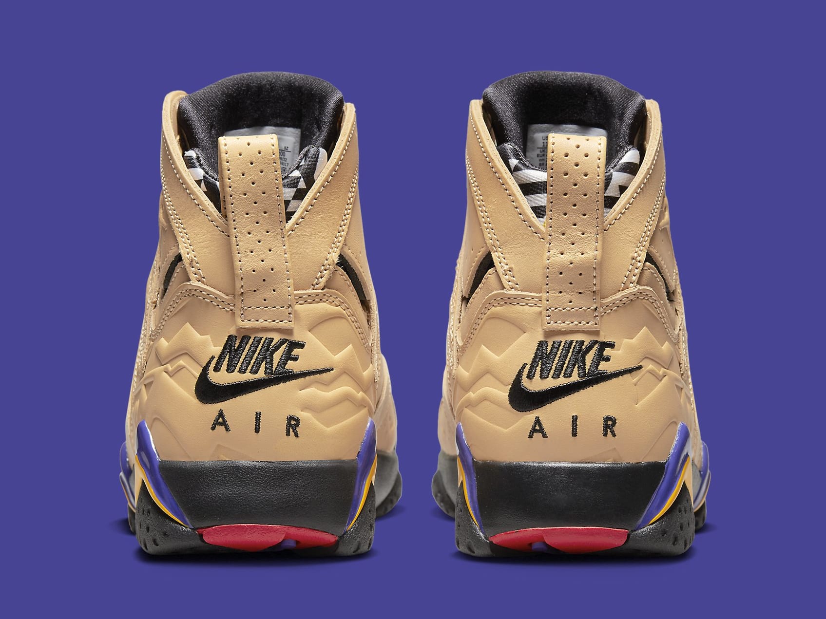 Air Jordan 7 VII Afrobeats Vachetta Tan Release Date DZ4729-200 Heel