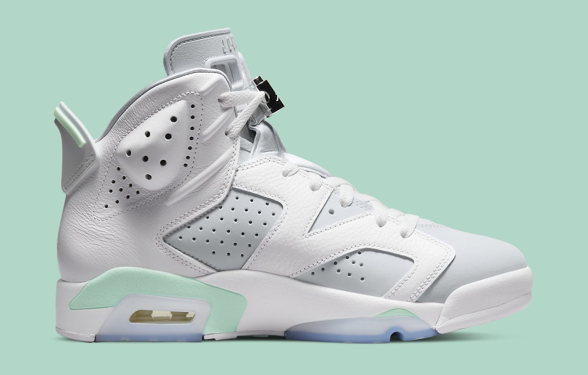 Teal jordans 6 clearance