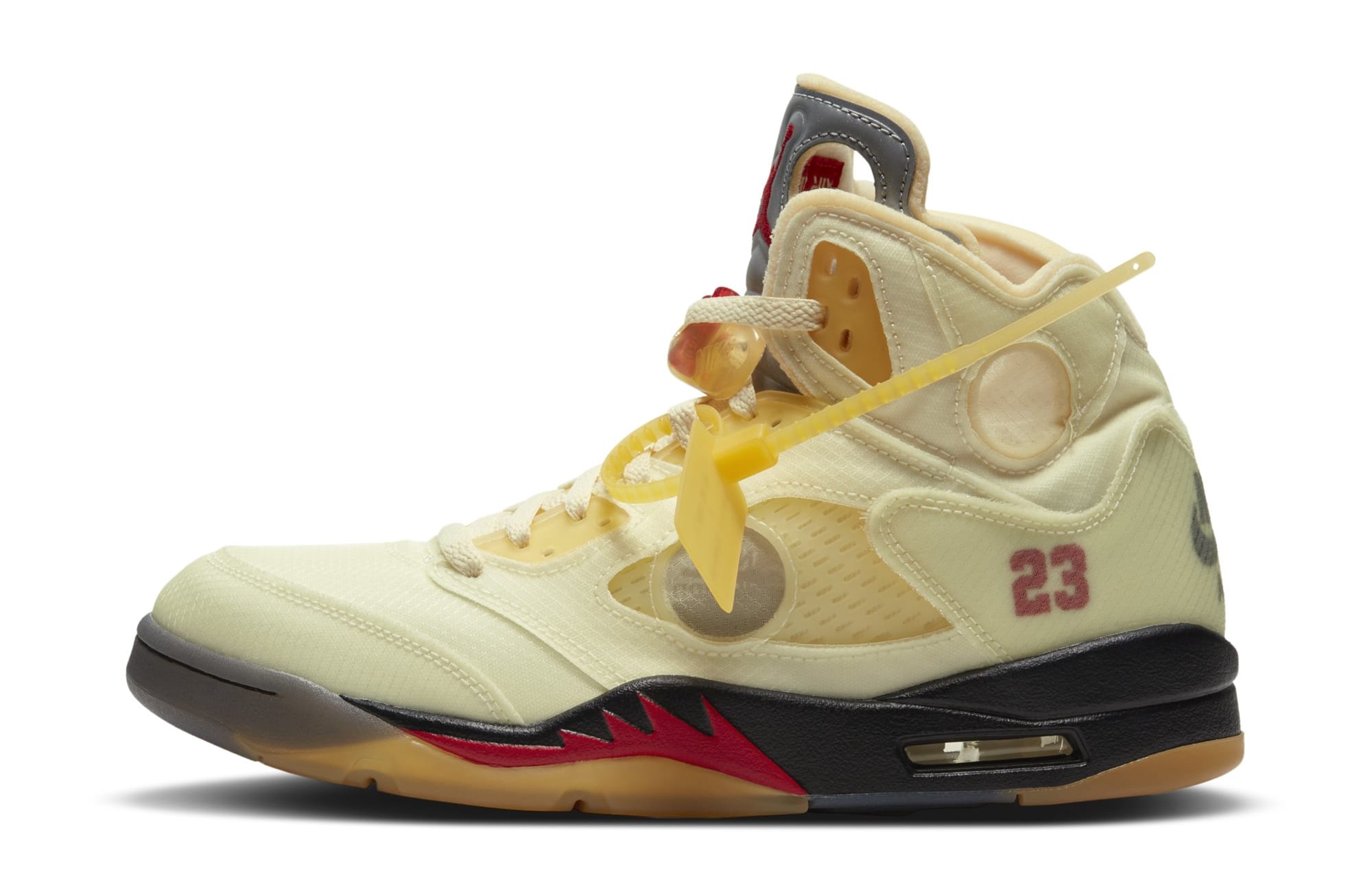 Off-White x Air Jordan 5 Retro 'Sail