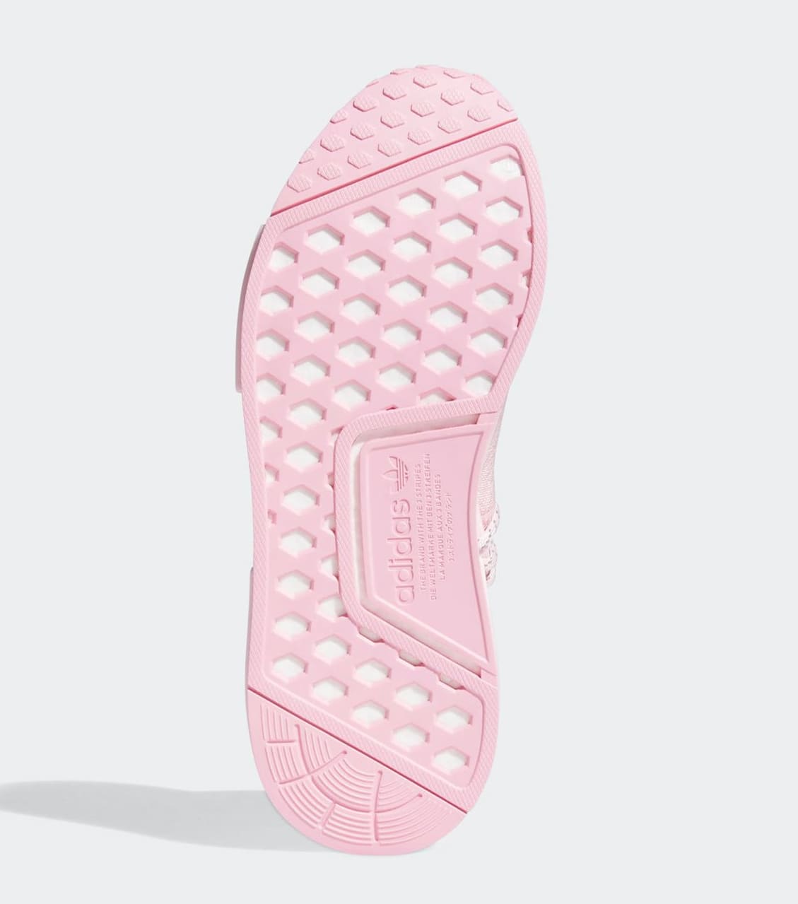 Pharrell x Adidas NMD Hu 'Pink' GY0088 Outsole