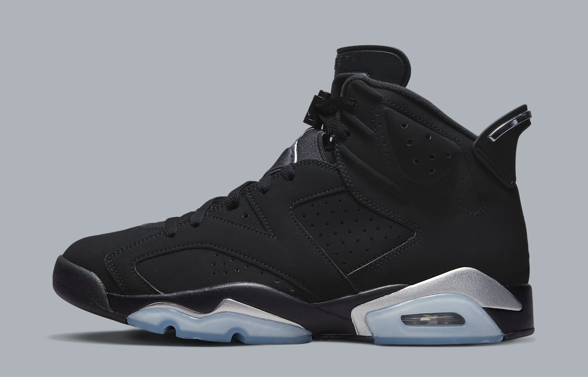 Official Look at the #39 Chrome #39 Air Jordan 6 Popular low top style from