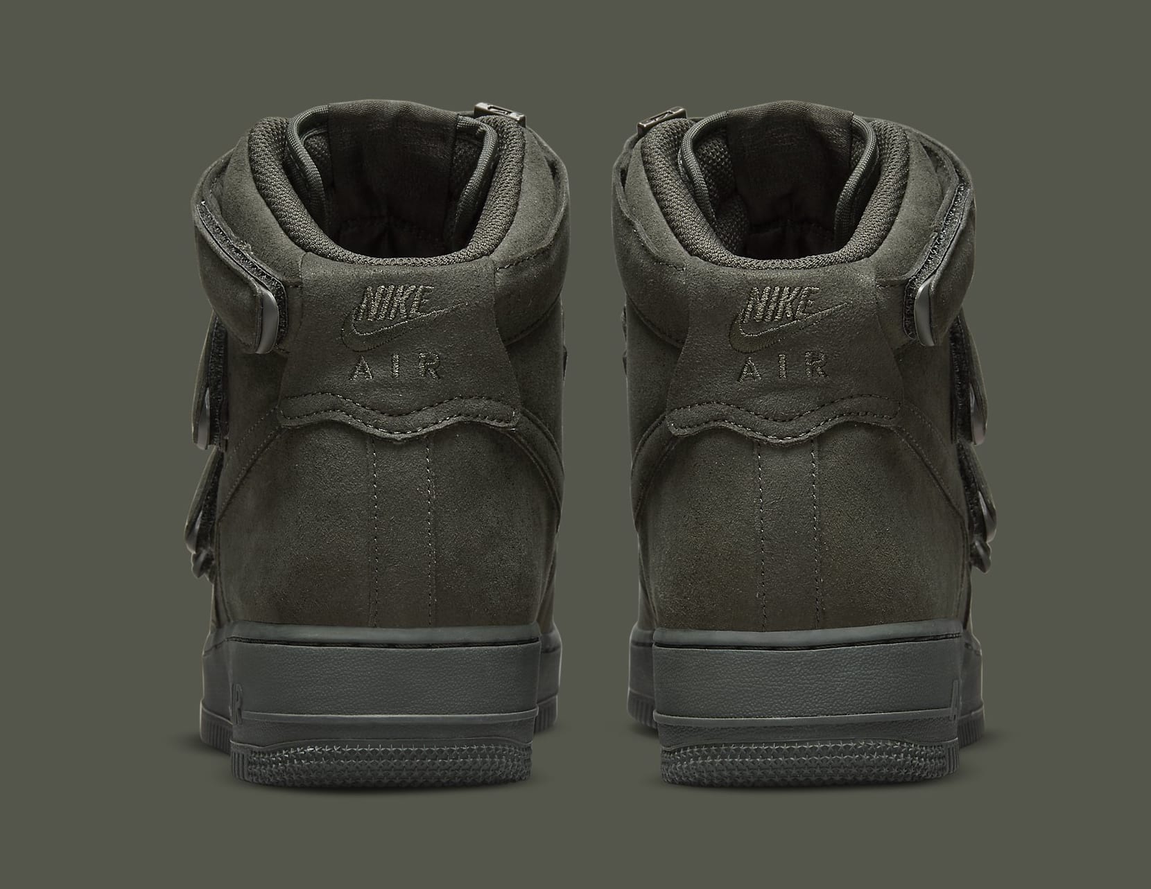 Billie Eilish x Nike Air Force 1 High 'Sequoia' DM7926 300 Heel