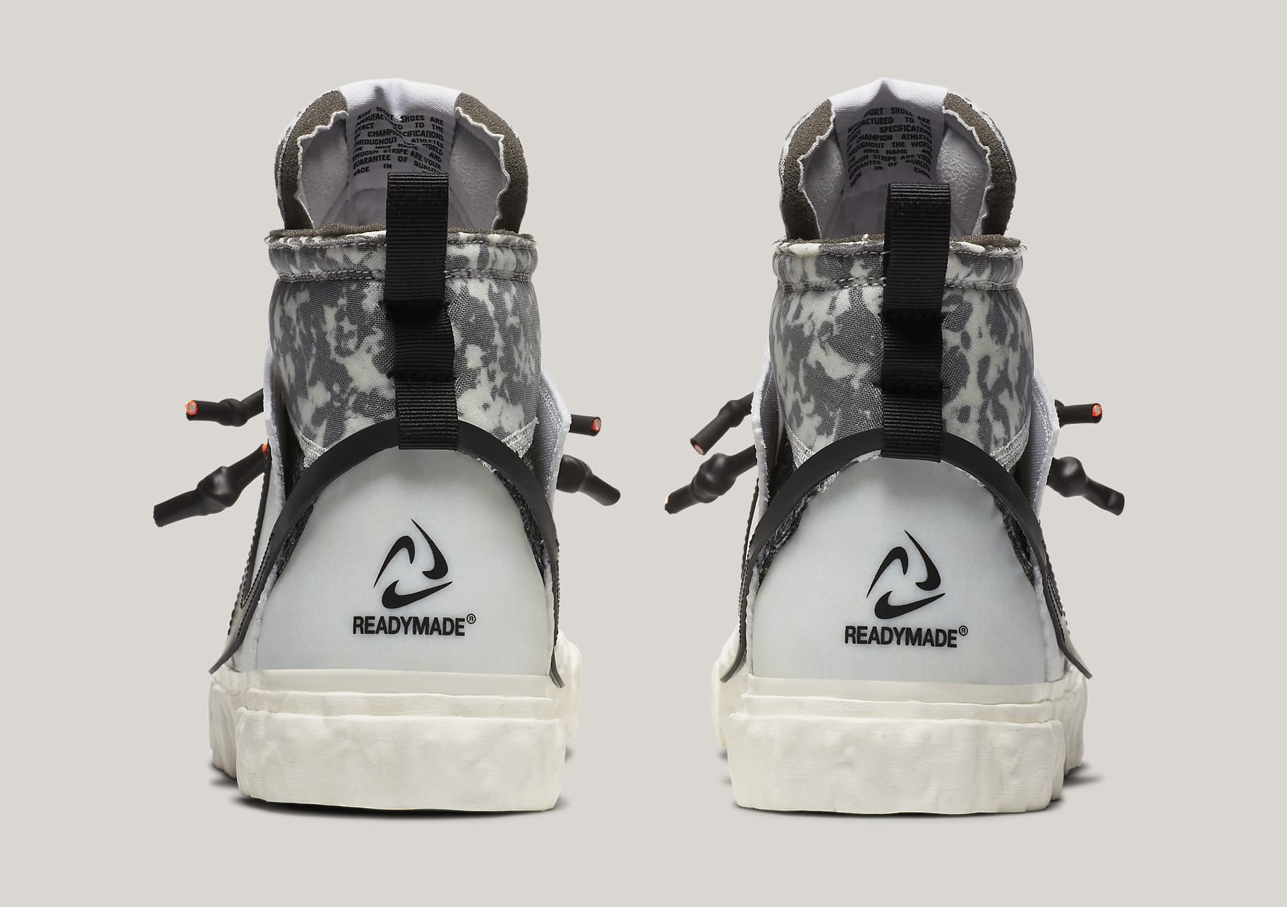 Readymade x Nike Blazer Mid CZ3589-100 Heel