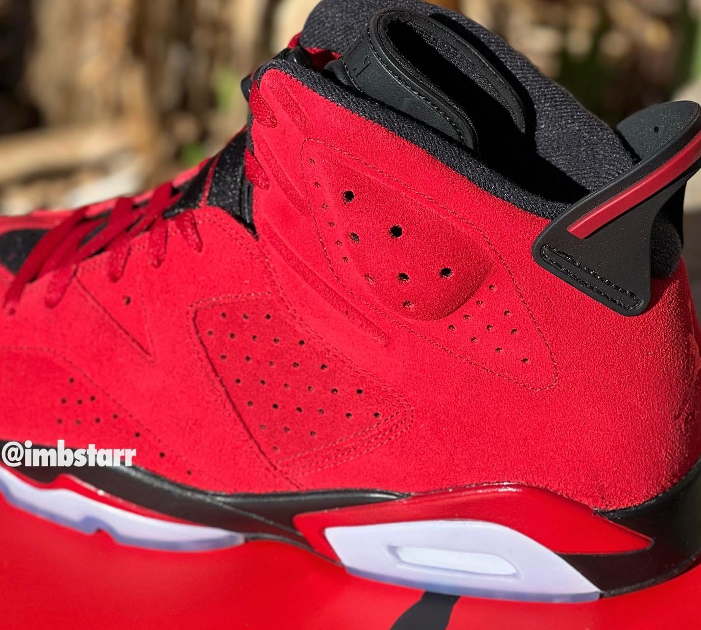 all red air jordan 6