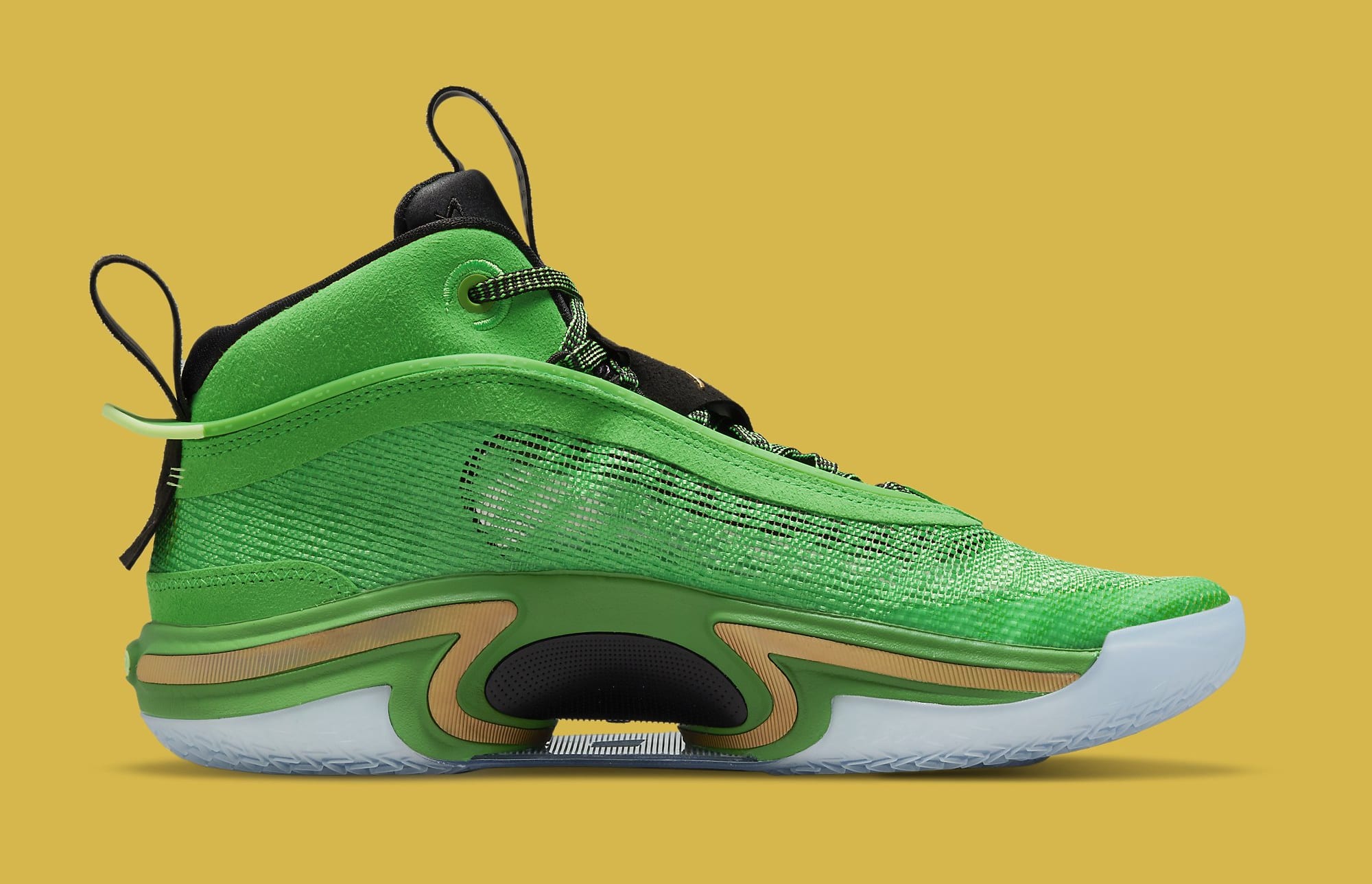 Air Jordan 36 Green/Gold CZ2650-300 Release Date | Sole Collector