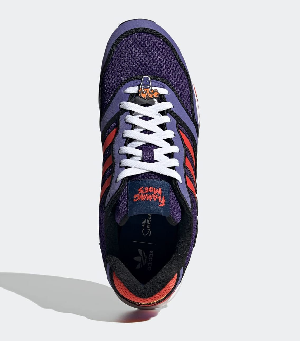 The Simpsons x Adidas ZX 1000 'Flaming Moe's' H05790 Top