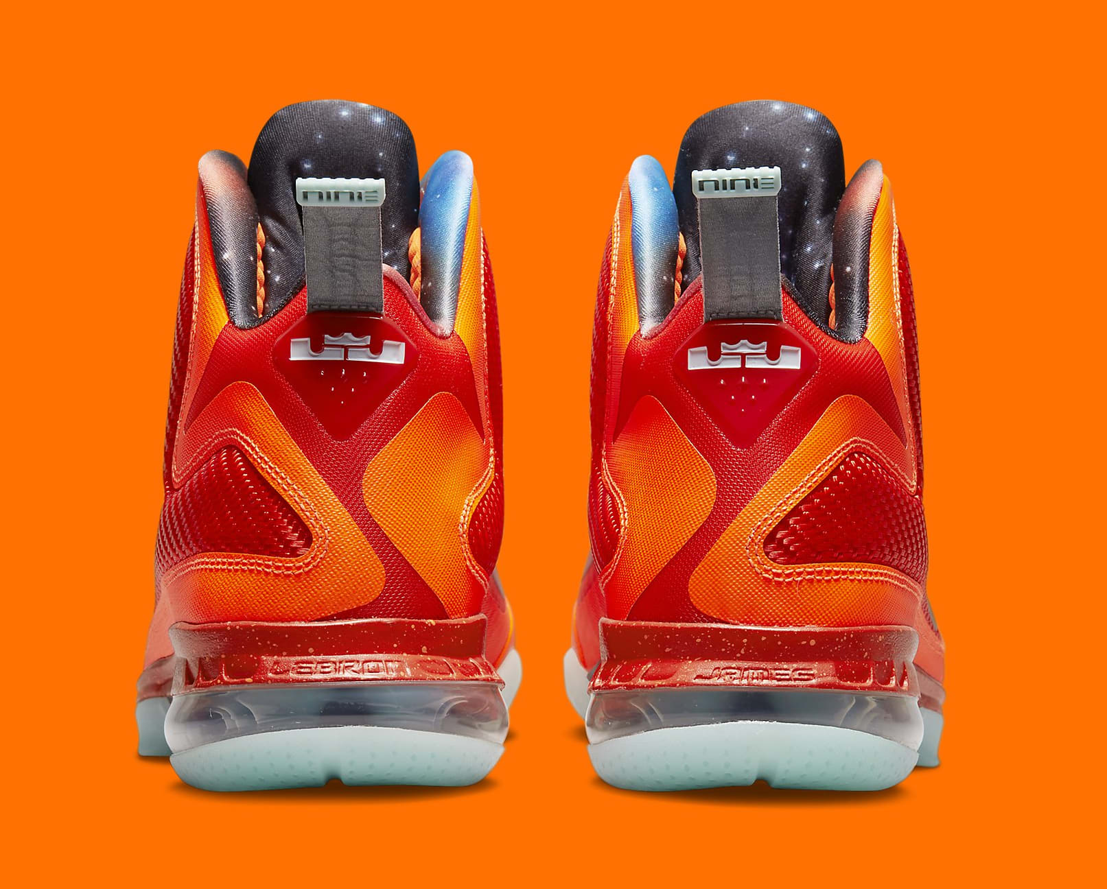 Nike LeBron 9 'Big Bang' 2022 DH8006 800 Heel