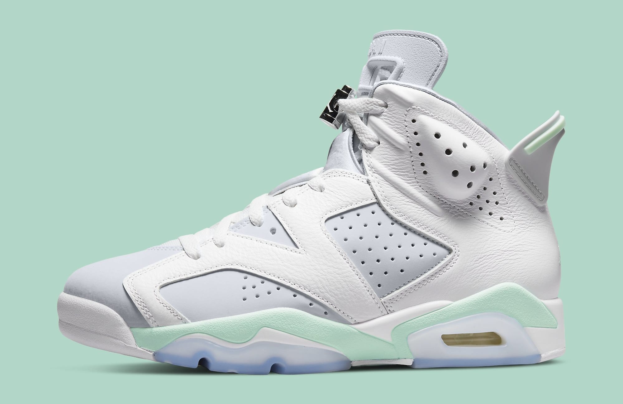 Air Jordan 6 VI White Mint Foam Release 