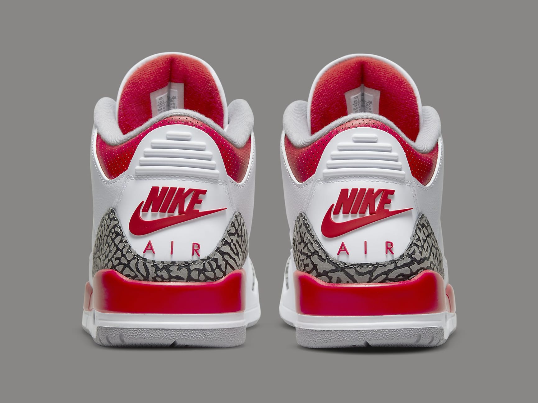 back of jordan 3