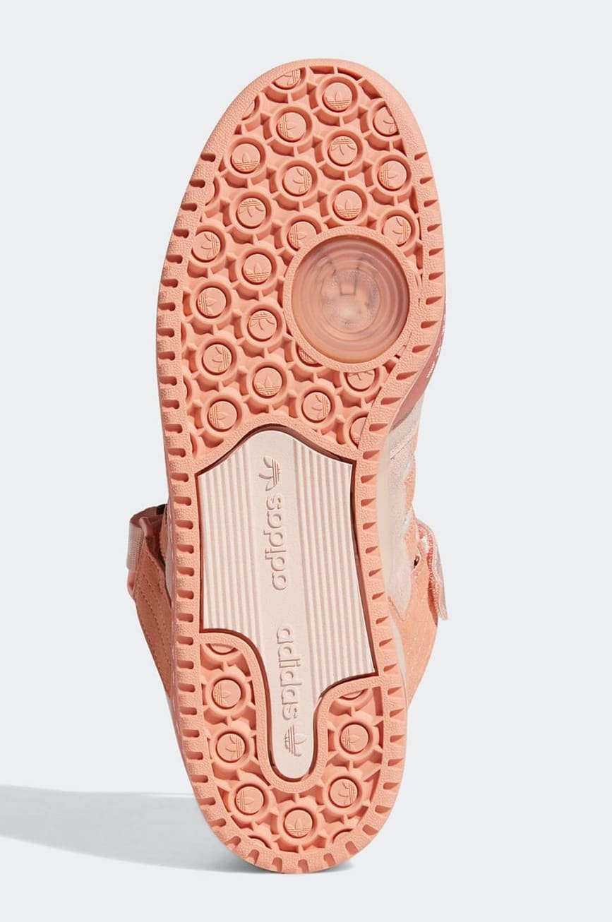 Bad Bunny x Adidas Forum Buckle Low Pink GW0265 Outsole