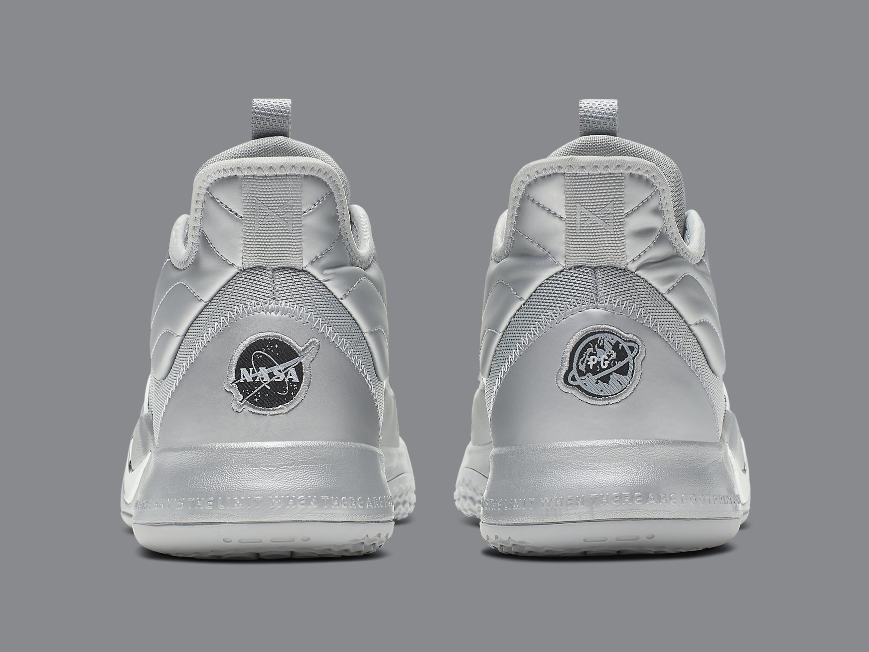 paul george shoes silver