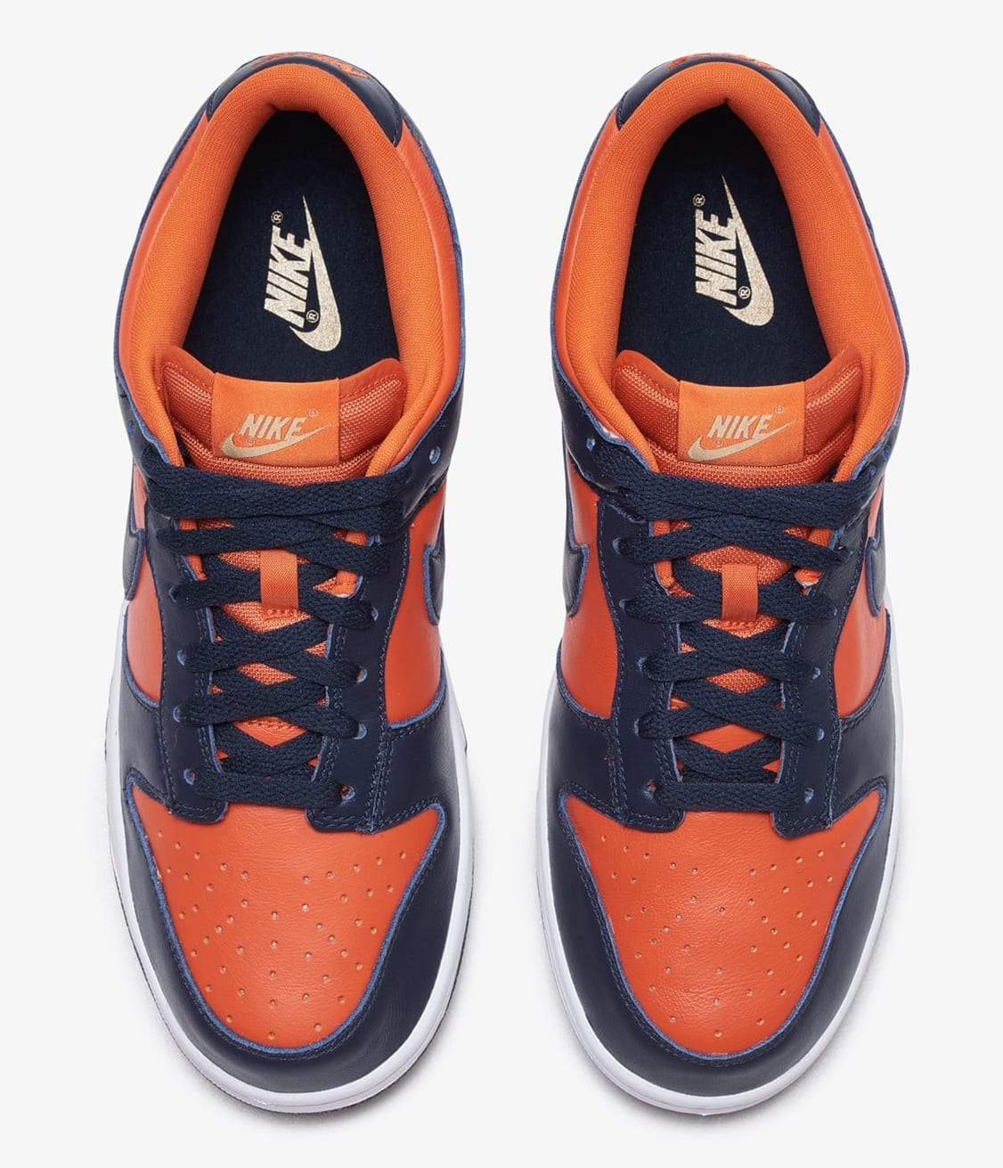 nike dunk low orange marine