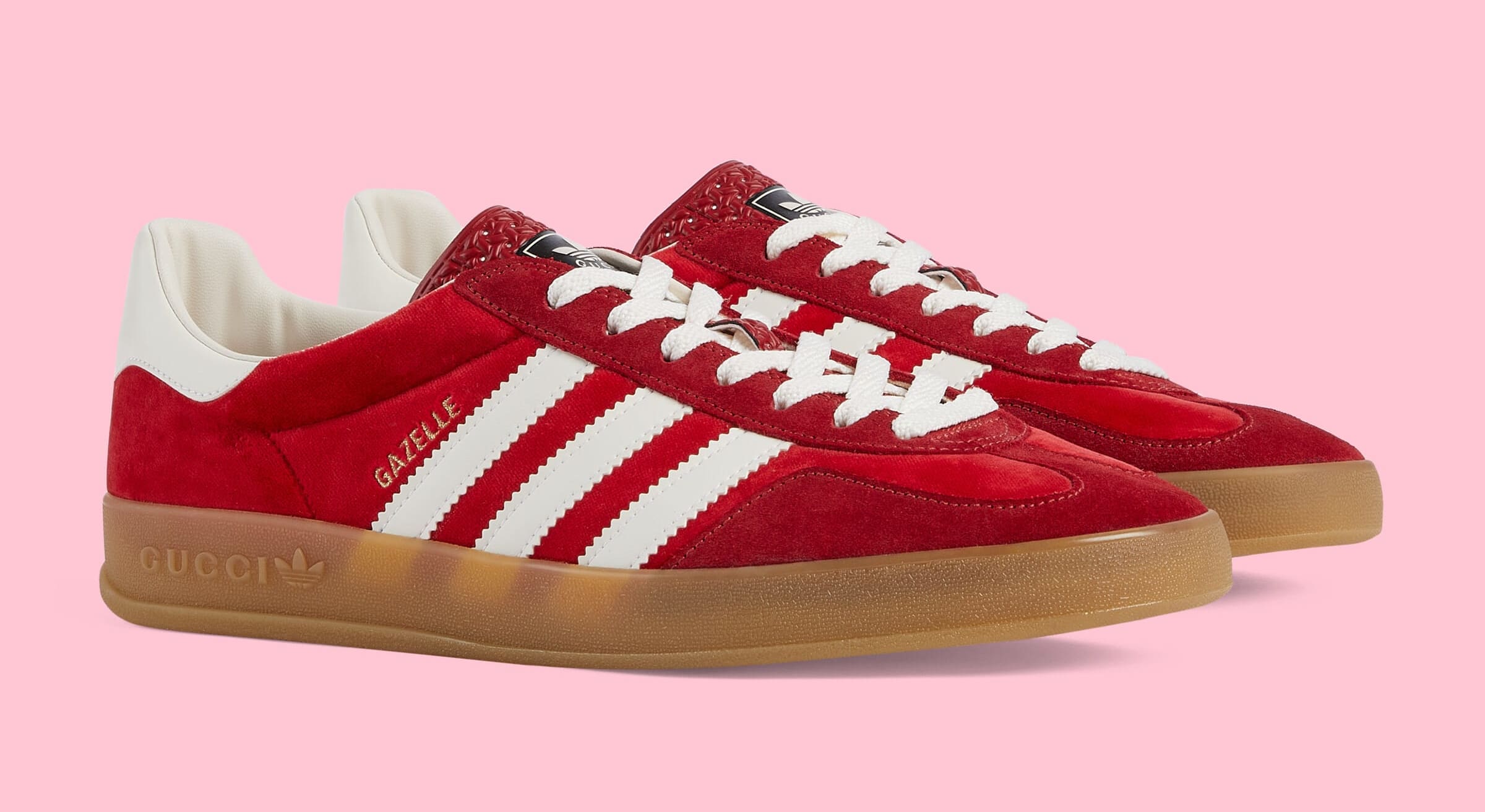 Adidas X Gucci Gazelle Red | lupon.gov.ph