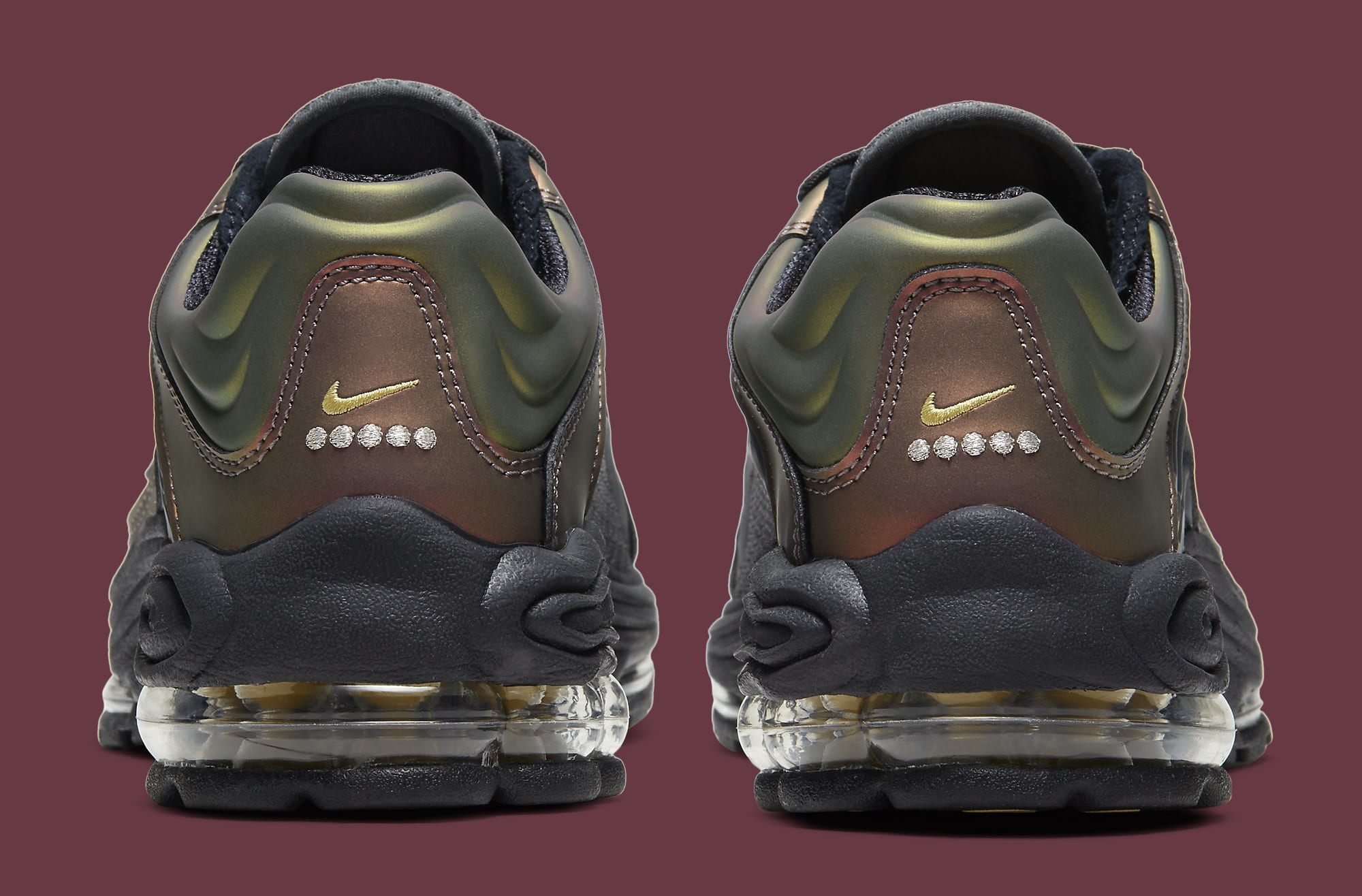 Nike Air Tuned Max Black/Celery/Dark Charcoal CV6984-001 Heel