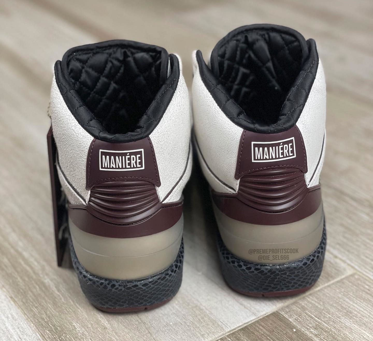 A Ma Maniere x Air Jordan 2 Heel