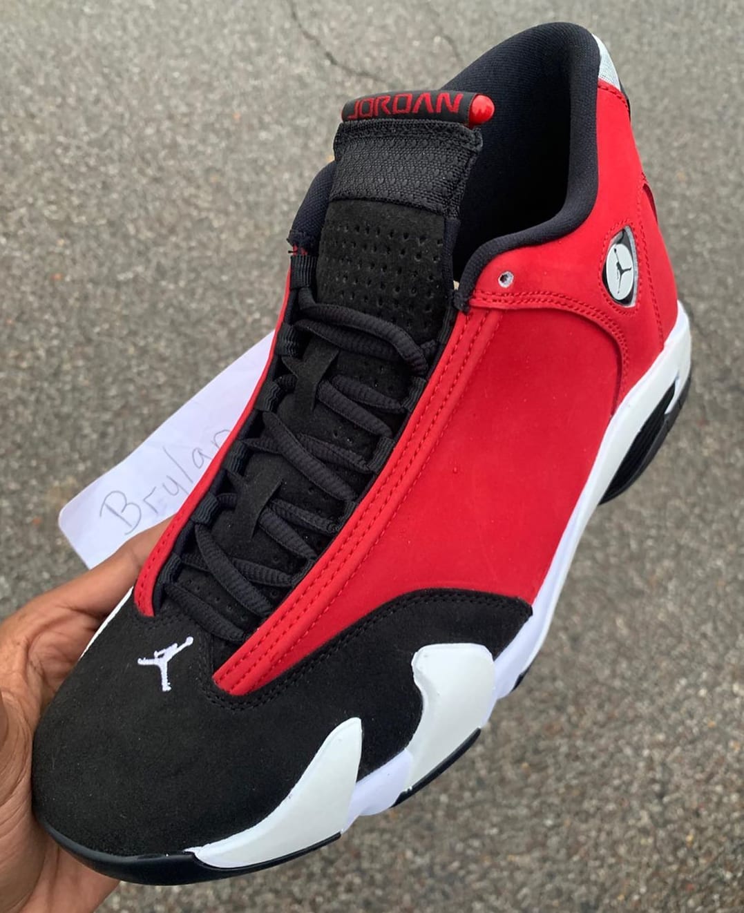 jordan red and white 14