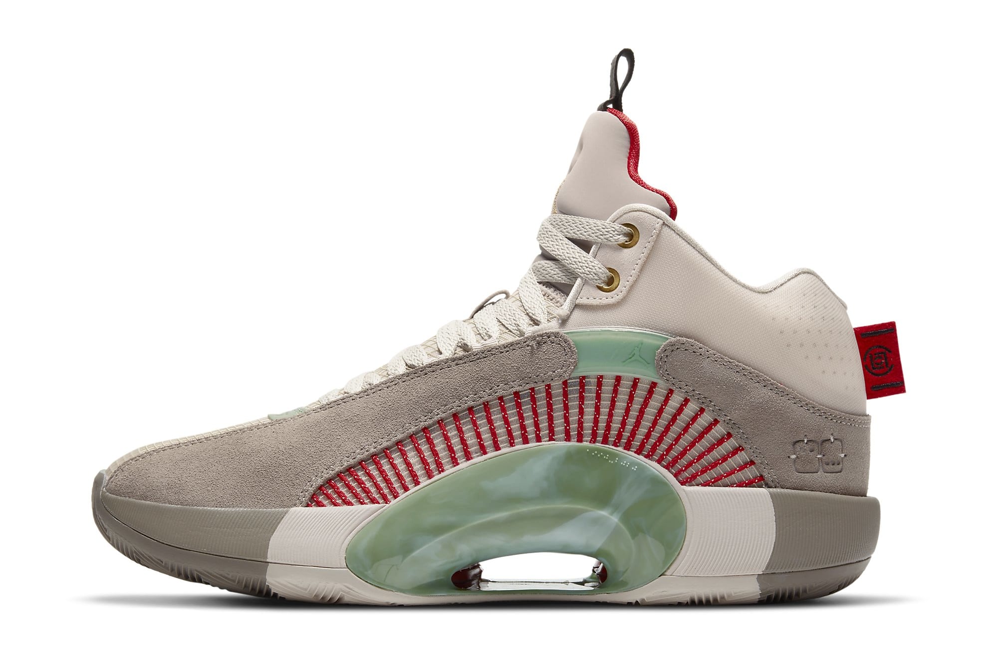 CLOT x Air Jordan 35 DD9322-200 Lateral