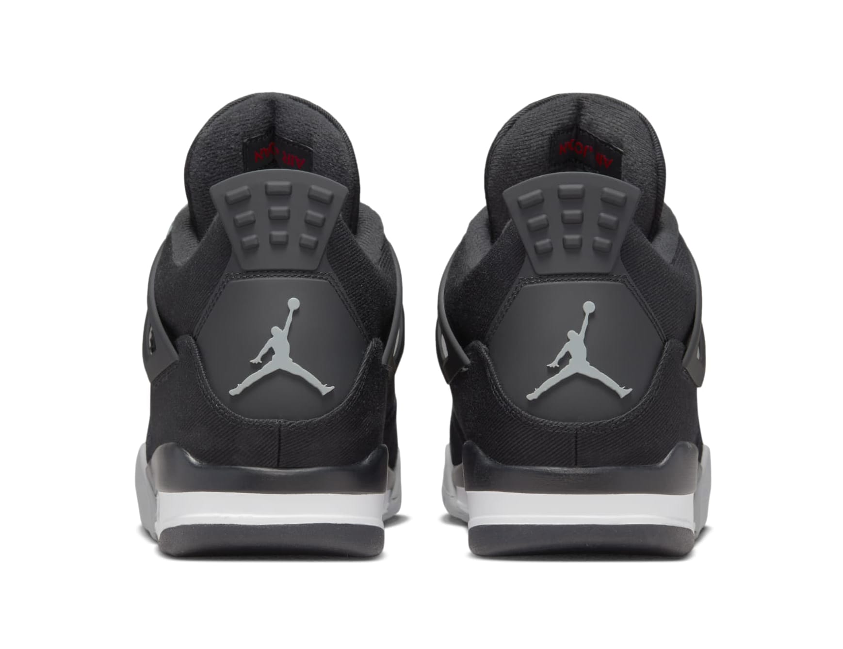 all black jordans 4