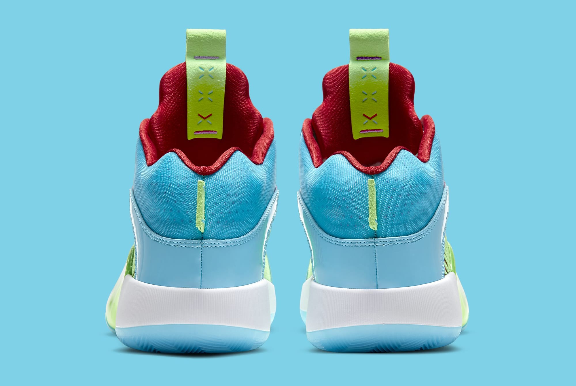 Jayson Tatum Air Jordan 35 PE 'Greatest Gift' DD3669-400 Heel