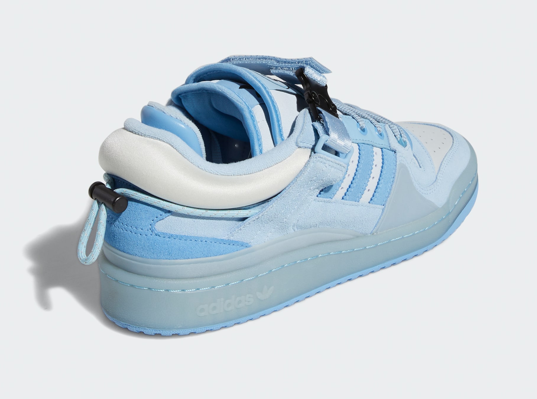 Bad Bunny x Adidas Forum Buckle Low Blue Release Date 2022 GY9693 