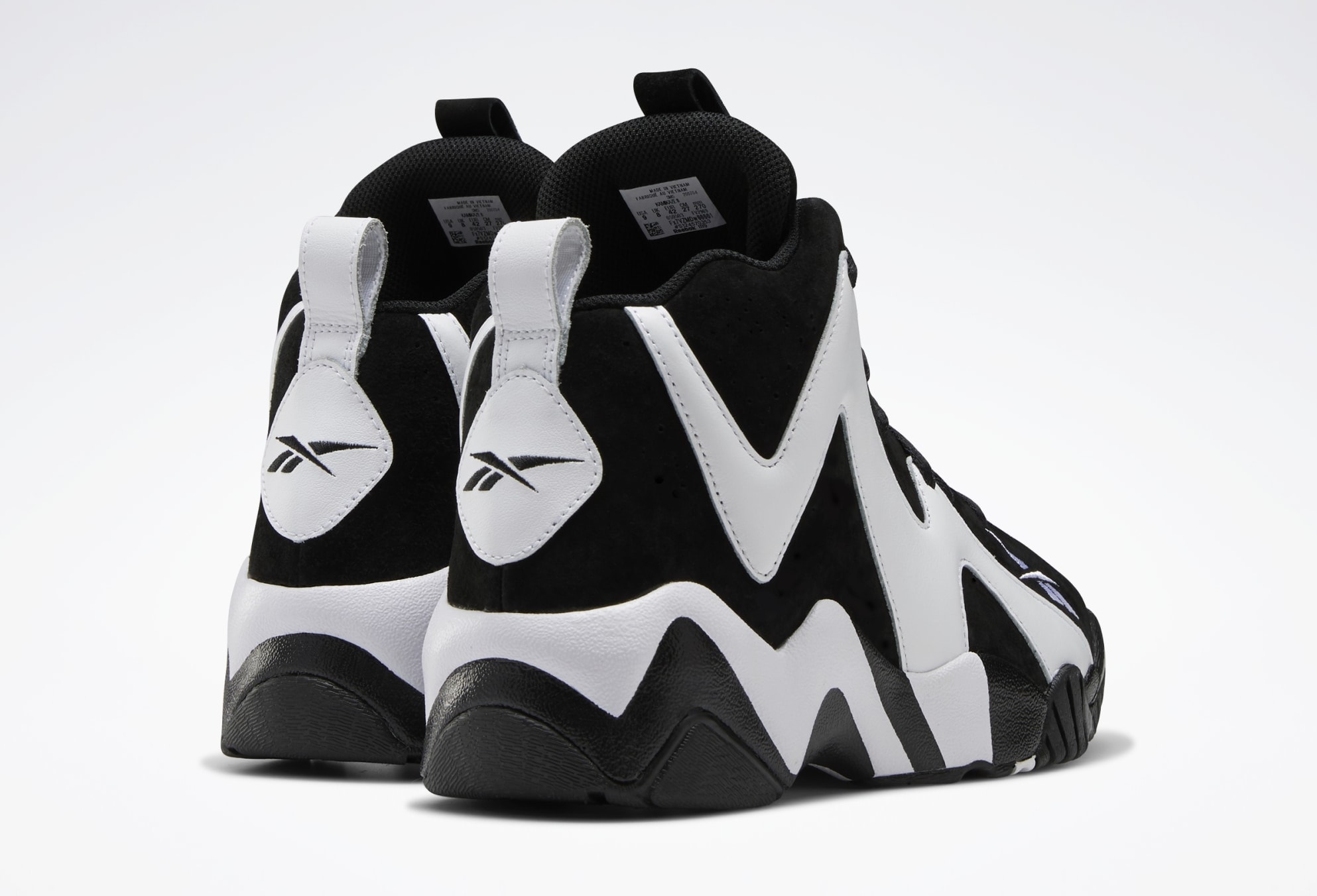 Reebok kamikaze noir et blanc clearance