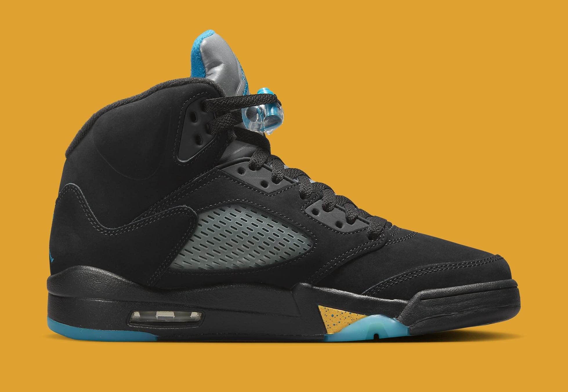 black and aqua blue jordans