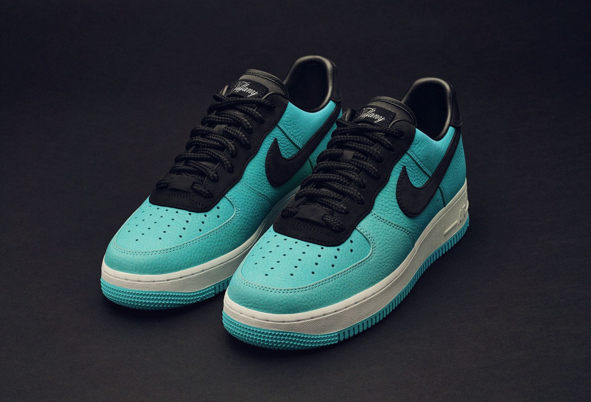Tiffany and Co. x Nike Air Force 1 1837 'Tiffany Blue' Friends and Family (Pair)