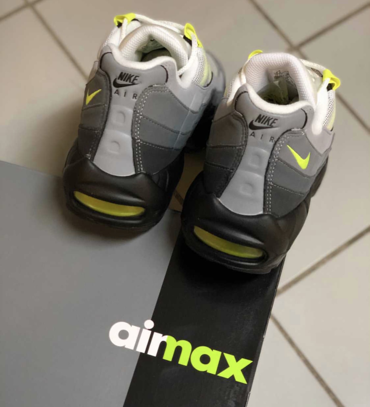 Nike Air Max 95 'Neon' 2020 CT1689-001 (Heel)