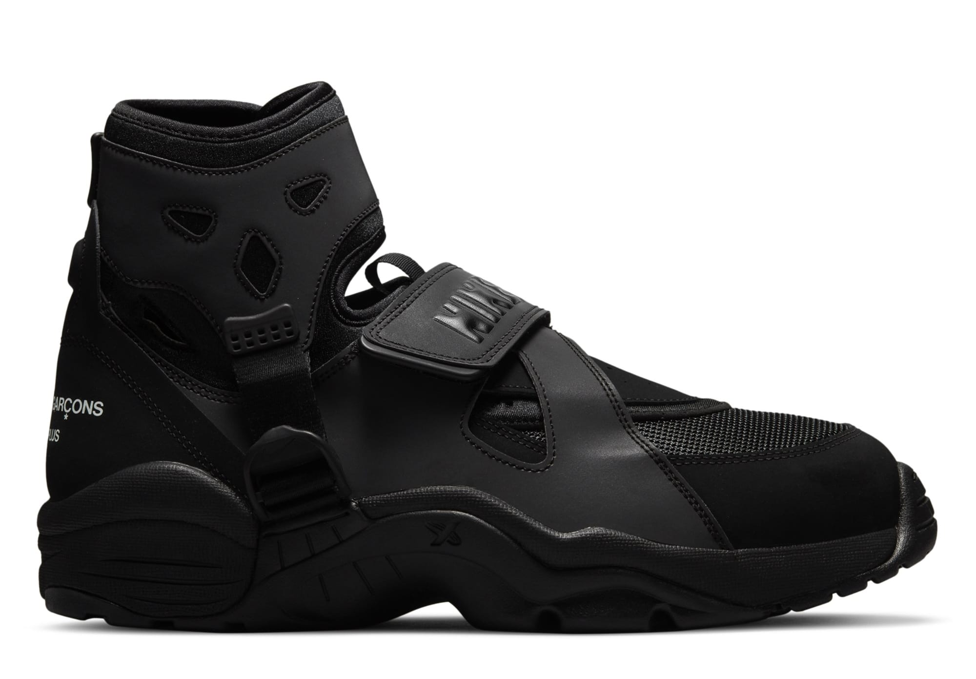 Comme des Garcons Homme Plus x Nike Air Carnivore 'Black' (Medial)