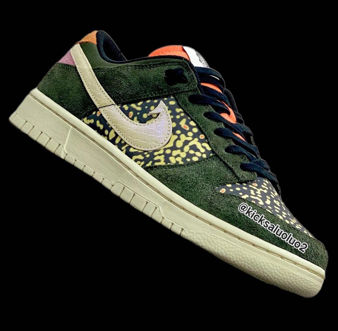 Nike Dunk Low 'Rainbow Trout' Lateral