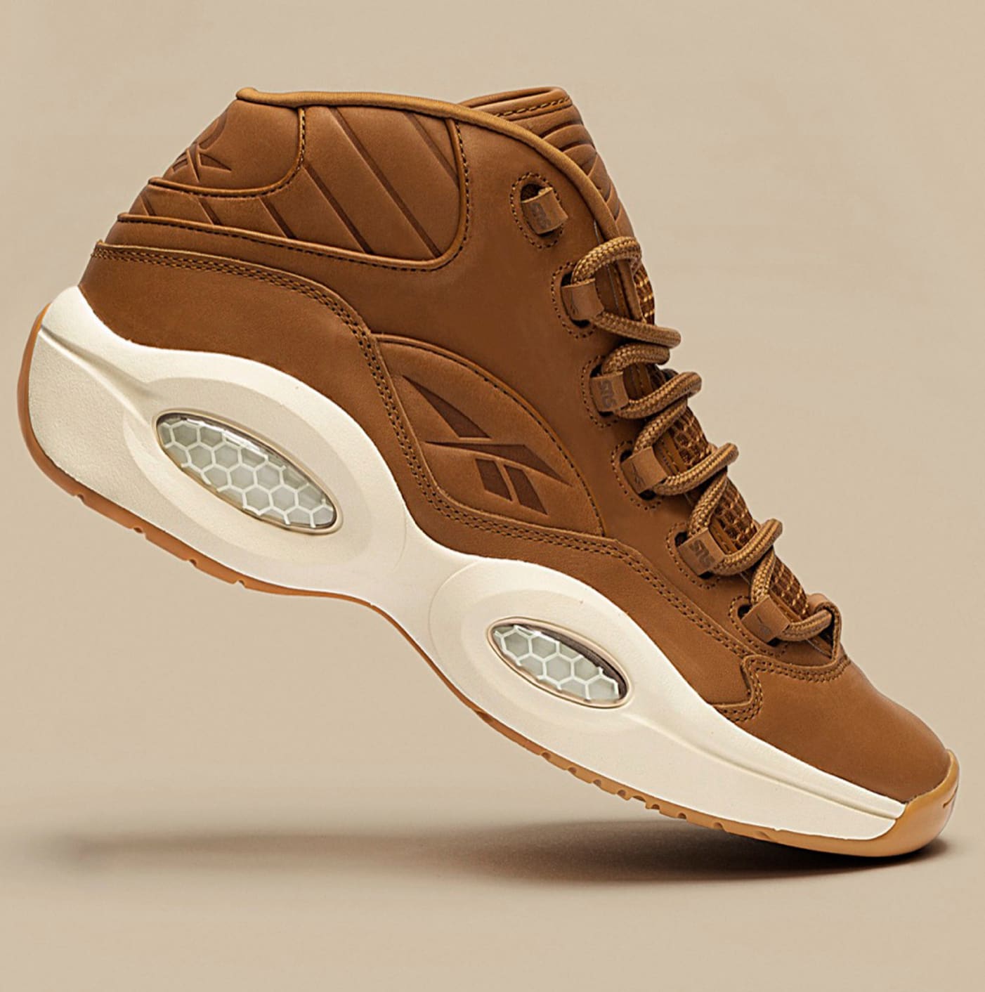 Nstuff x Reebok Question Mid zapatillas marrones