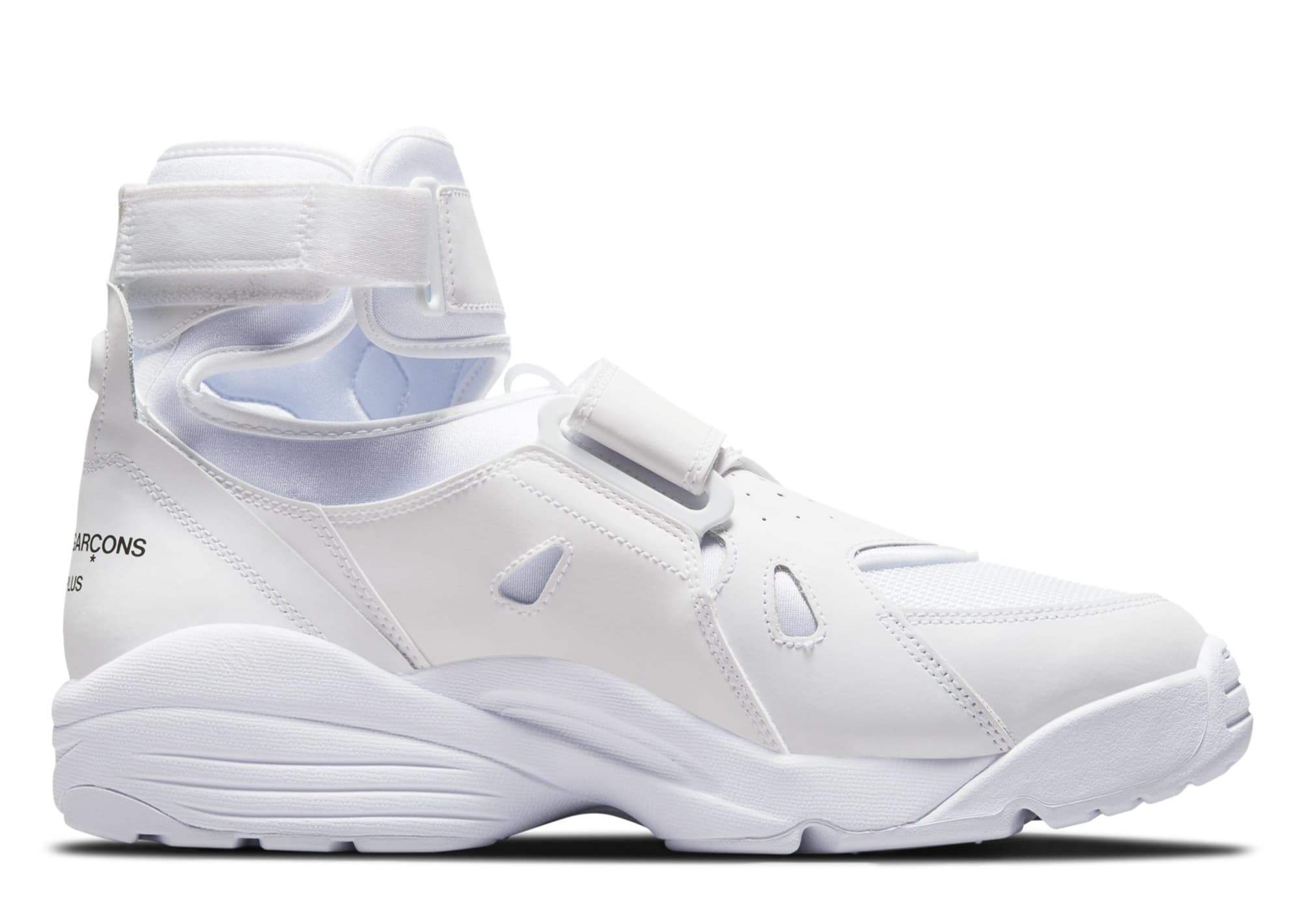 Comme des Garcons Homme Plus x Nike Air Carnivore 'White' (Medial)