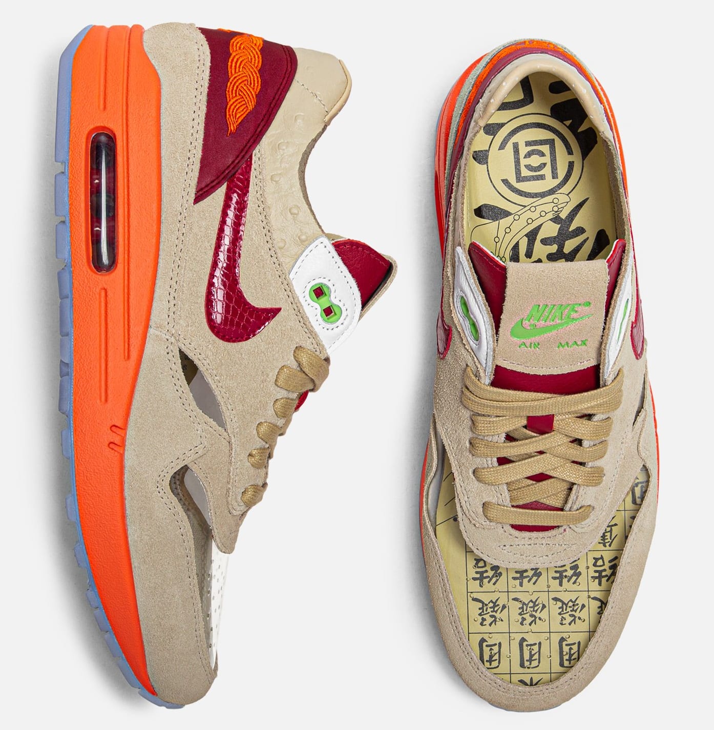 nike air max 1 x clot kiss of death